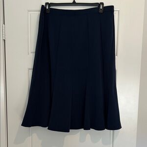 Elegant Navy Blue Women's Skirt